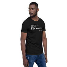 Load image into Gallery viewer, Koy King "Less Talk. More Buy Black." T-Shirt