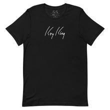 Cargar imagen en el visor de la galería, Koy King Signature T-Shirt, Black, from one of the hottest Black-owned streetwear brands on the market.