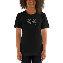 Cargar imagen en el visor de la galería, Koy King Signature T-Shirt, Black, from one of the hottest Black-owned streetwear brands on the market.