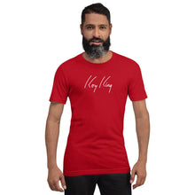 Load image into Gallery viewer, Koy King Signature T-Shirt, Red, from one of the hottest Black-owned streetwear brands on the market today.