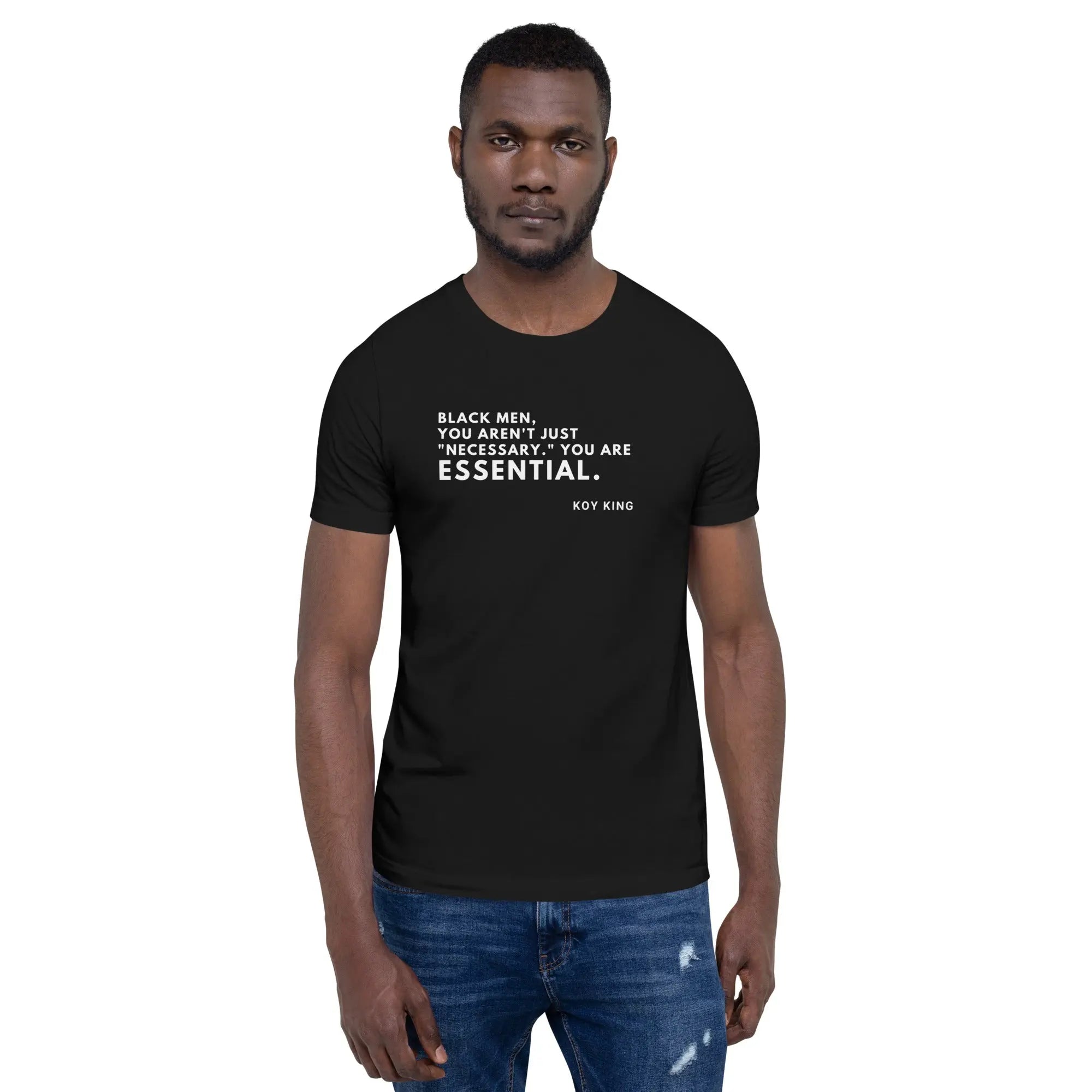 Koy King Essential Black Men T-Shirt - Koy King