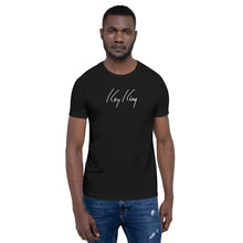 Load image into Gallery viewer, Koy King Signature T-Shirt, Black, from one of the hottest Black-owned streetwear brands on the market.
